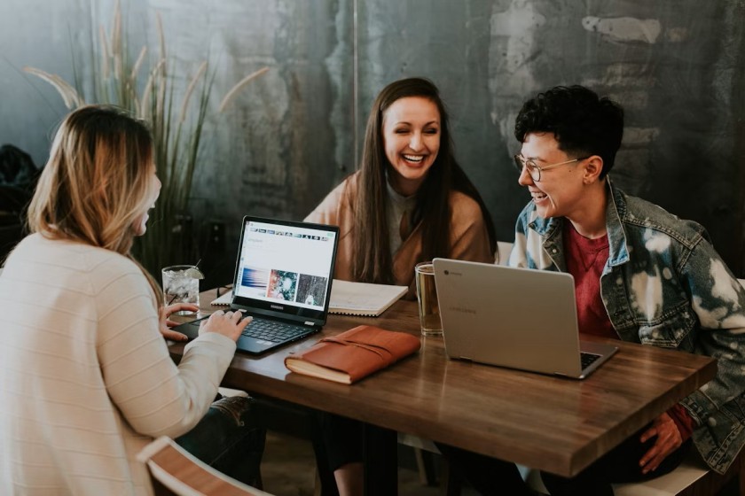 Small business owner struggling with online growth